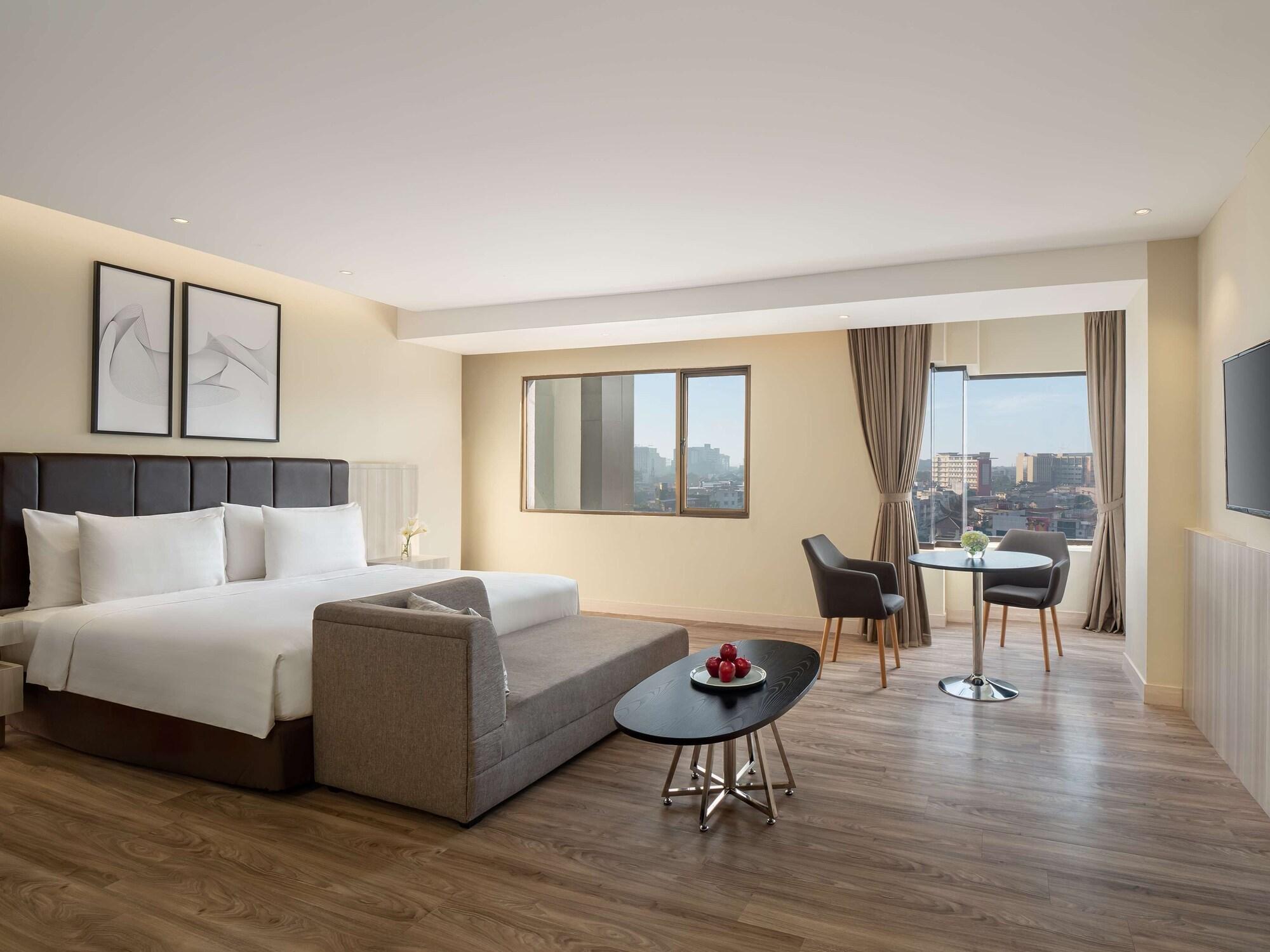 Aiho Hotel Medan Kültér fotó